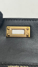 Load image into Gallery viewer, Hermes Kelly II 20 Sellier Black Epsom Leather 24kt Gold-Plated Hardware
