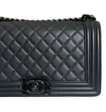 将图片加载到图库查看器，Chanel So Black Leboy Old Medium
