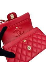 Load image into Gallery viewer, Chanel Timeless Classic Small 22P Red Caviar, Gold-tone Hardware
