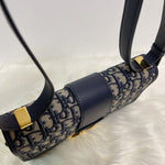 Load image into Gallery viewer, Christian Dior Montaigne 30, Blue Dior Oblique Jacquard Gold-tone Hardware
