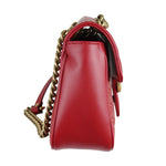 Charger l&#39;image dans la galerie, GUCCI GG Marmont Small Calfskin Matelasse Red GHW
