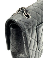 Load image into Gallery viewer, Chanel Timeless Classic Medium M/L Black Caviar Silver-tone Hardware
