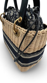 Load image into Gallery viewer, Christian Dior Lady Dior Natural Wicker - Medium
