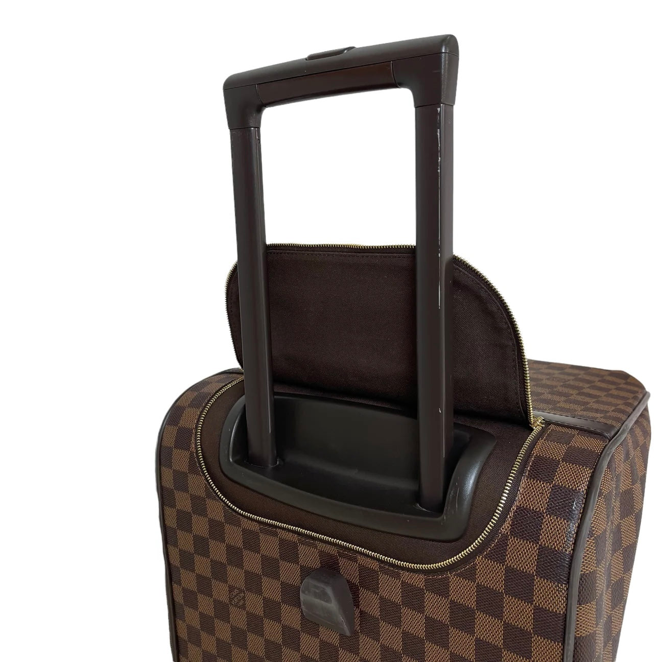 Louis Vuitton Eole 60 Damier Ebene Rolling Luggage Travel Duffle Bag