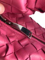 Load image into Gallery viewer, Bottega Veneta Nappa Intrecciato Jodie Mini Raspberry Pink
