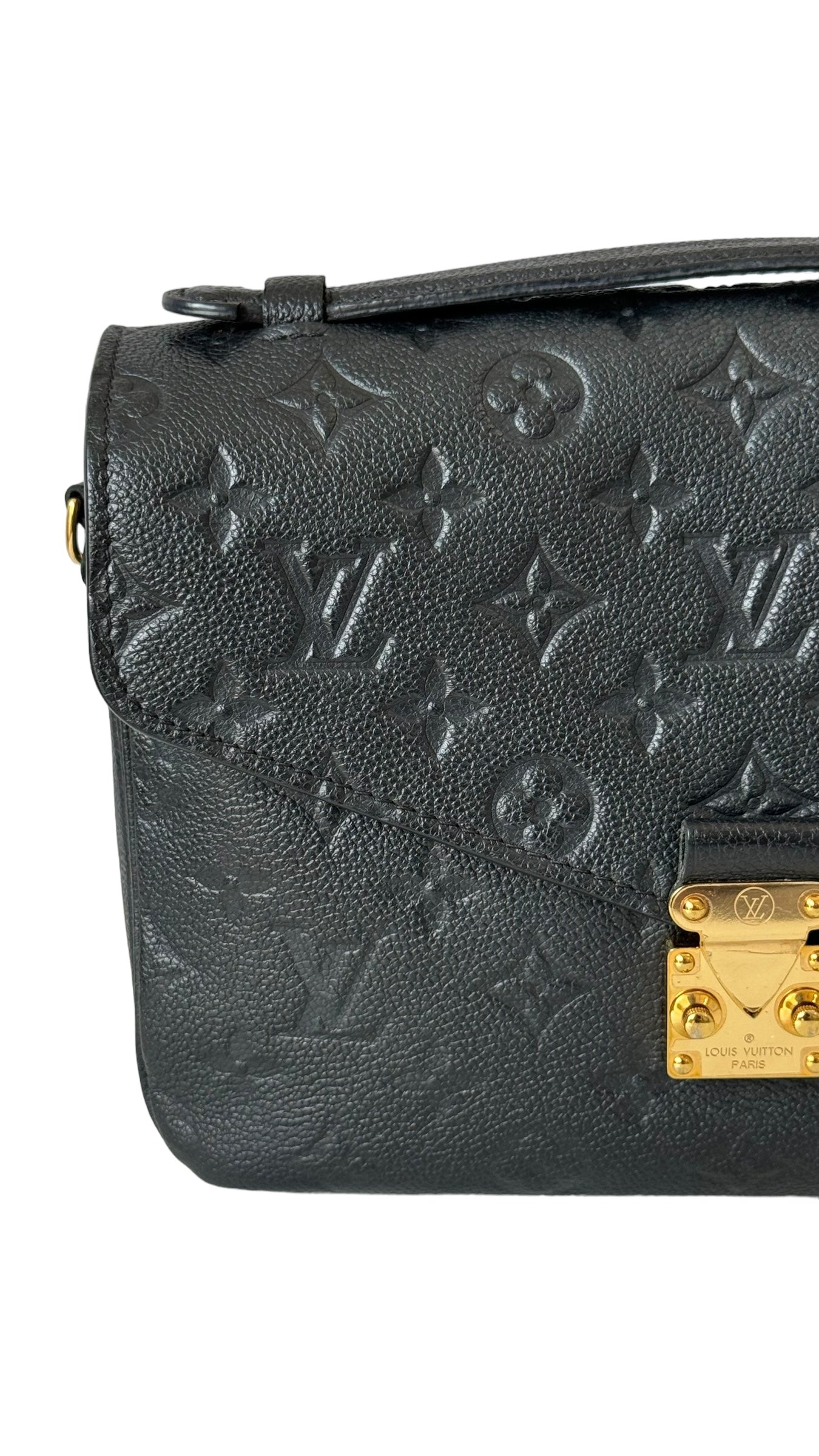 Louis Vuitton LV Pochette Metis Black Monogram Empreinte