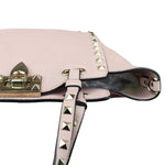 Charger l&#39;image dans la galerie, VALENTINO Rockstud Tote Small Vitello Beige Pink LGHW
