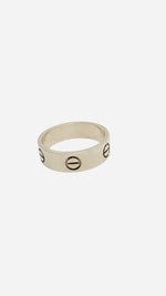 Charger l&#39;image dans la galerie, Cartier Classic Love Ring Size 55/7.25 White Gold
