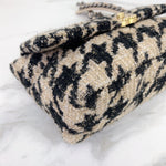 Load image into Gallery viewer, Chanel 19 Medium/Large 19K Beige Houndstooth
