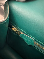 Load image into Gallery viewer, Hermes Constance 24	Malachite Epsom 24kt Gold-Plated Hardware Stamp A
