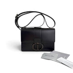 Load image into Gallery viewer, Christian Dior Montaigne 30, Black Calfskin Black Hardware
