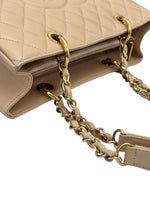 Load image into Gallery viewer, Chanel Grand Shopper Tote GST Dark Beige Caviar Gold-tone Hardware
