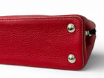 Load image into Gallery viewer, Louis Vuitton LV Capucine BB - Red, Blue, Taupe, Silver-tone Hardware
