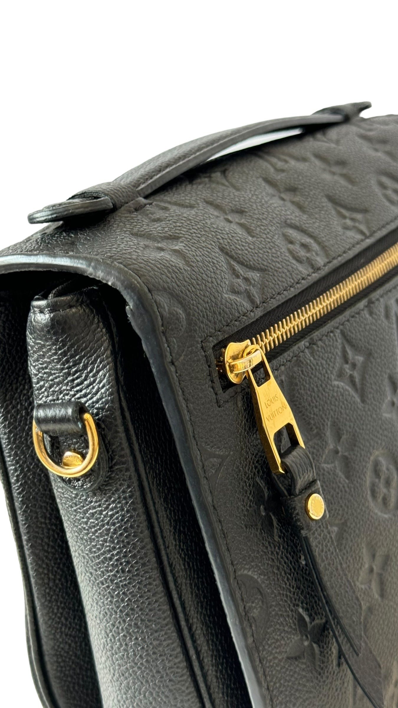 Louis Vuitton LV Pochette Metis Black Monogram Empreinte