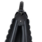 将图片加载到图库查看器，FENDI Peekaboo Iconic Satchel Mini Pearl Studded Black SHW
