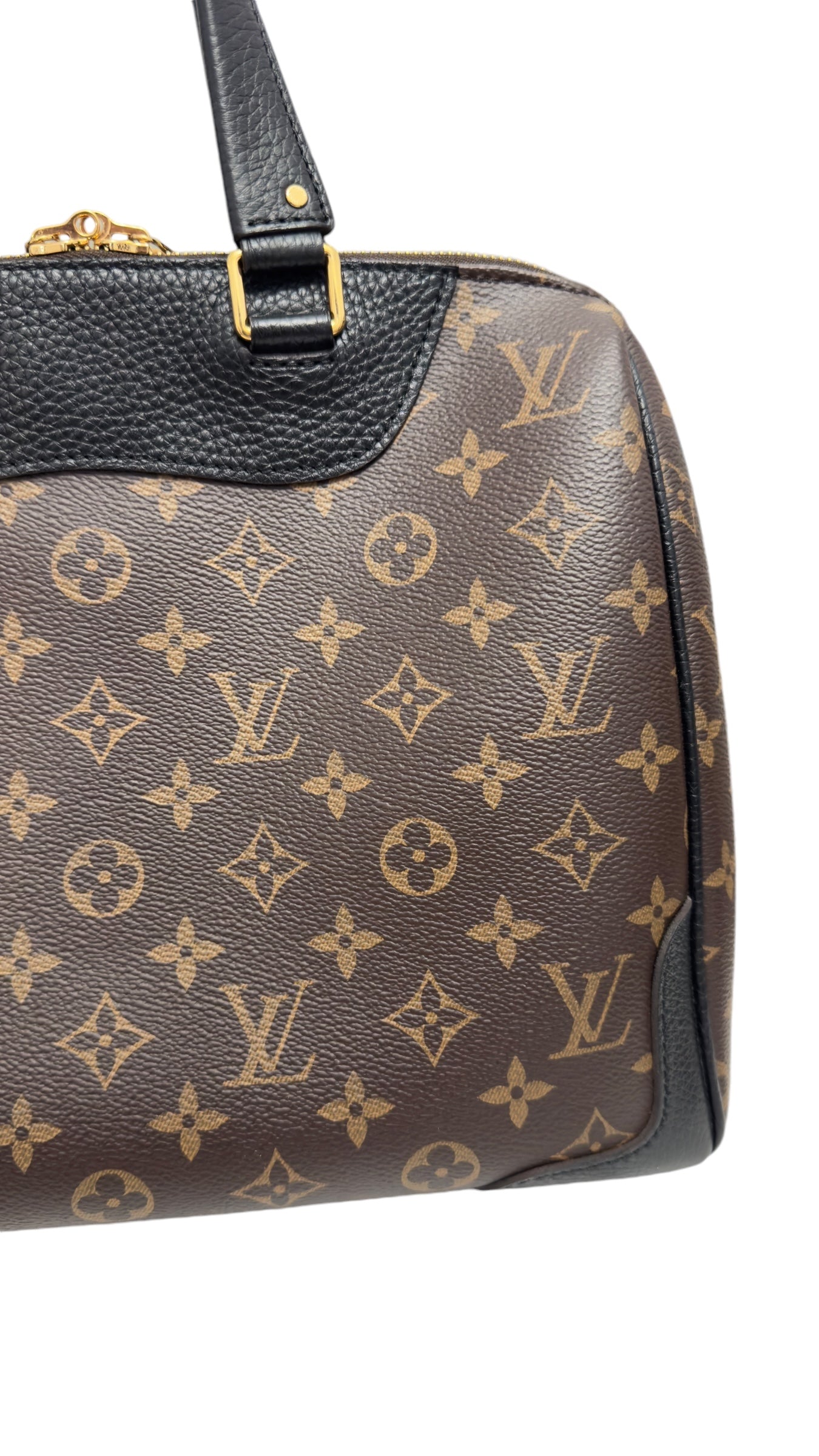 Louis Vuitton Retiro Monogram Noir Gold-tone Hardware