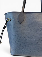 Charger l'image dans la galerie, Louis Vuitton LV Neverful MM, Monogram Denim/Epi Leather, Gold-tone Hardware
