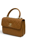 Load image into Gallery viewer, Chanel Trendy CC Small Caramel Lambskin Gold-tone Hardware
