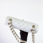 Load image into Gallery viewer, Chanel Timeless Classic Small White Caviar Gold-tone Hardware
