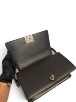 Charger l'image dans la galerie, Chanel Leboy Old Medium Black Calfskin, Ruthenium Hardware
