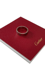 Charger l&#39;image dans la galerie, Cartier Classic Love Ring Size 55/7.25 White Gold
