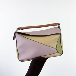 Loewe Puzzle Bag Small Tricolor