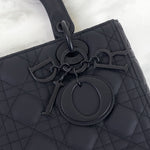 Load image into Gallery viewer, Christian Dior Lady Dior Ultramatte Black
