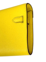 将图片加载到图库查看器，Hermes Kelly To Go Chevre 24kt Gold-plated Hardware
