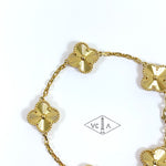 Load image into Gallery viewer, Van Cleef and Arpels Vintage Alhambra 5 Motifs Bracelet- Vca
