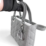 Charger l'image dans la galerie, Christian Dior My ABCDior Small Lady Dior – Grey Ultra Matte
