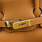 Load image into Gallery viewer, Hermes Birkin 35 Retourne Gold Togo 24kt Plated Gold Hardware
