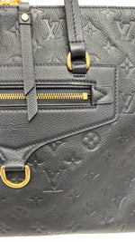 Load image into Gallery viewer, Louis Vuitton Lumineuse PM Navy Empreinte Gold-tone Hardware
