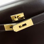 将图片加载到图库查看器，Hermes Kelly 32 Sellier Vintage Box Leather
