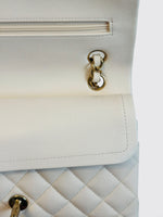 将图片加载到图库查看器，Chanel Timeless Classic Small - Ivory Caviar Gold-tone Hardware
