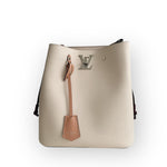 Load image into Gallery viewer, Louis Vuitton LV Lovelock Bucket Bag Grained Calfskin Silver-tone Hardware
