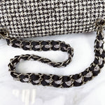 Load image into Gallery viewer, Chanel Shoulder Bag Houndstooth Tweed
