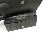 Load image into Gallery viewer, Chanel Python Crystal Beaded Minaudière Evening Clutch
