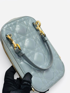 Christian Dior Lady Dior Call'in Dior Phone Holder - Cloud Blue
