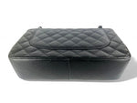 Load image into Gallery viewer, Chanel Timeless Classic Jumbo Black Caviar Silver-tone Hardware
