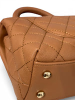 Charger l'image dans la galerie, Chanel Coco Handle Mini 21P Caramel Caviar Gold-tone Hardware
