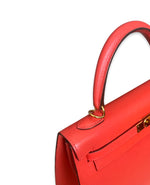 Load image into Gallery viewer, Hermes Kelly 25 Sellier Epsom Leather 24kt Gold Plated  Hardware
