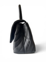 Load image into Gallery viewer, Chanel Coco Handle Mini, Black Caviar Leather Gold-tone Hardware
