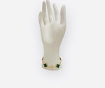 Load image into Gallery viewer, Van Cleef and Arpels Vintage Alhambra 5 Motifs Bracelet, Malachite, 18kt Yellow Gold- VCA
