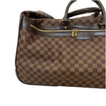 Load image into Gallery viewer, Louis Vuitton Eole 60 Damier Ebene Rolling Luggage Travel Duffle Bag
