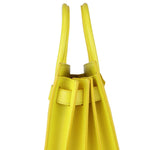 Load image into Gallery viewer, Saint Laurent Sac De Jour Baby Calfskin Leather Yellow GHW
