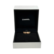 Chanel Coco Crush Quilted Ring, Beige/Pink Gold
Size 58EU/8.5US, Small (Middle) Version