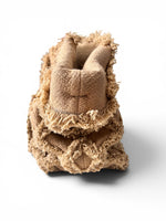 将图片加载到图库查看器，Chanel Natural Raffia and Tweed Tote, Gold-tone Hardware
