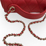 Load image into Gallery viewer, Chanel Business Affinity Small, Strawberry Red Grained Calfskin - Caviar, Gold-tone Hardware
