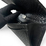 Load image into Gallery viewer, Chanel Python Crystal Beaded Minaudière Evening Clutch
