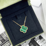 Charger l&#39;image dans la galerie, Van Cleef and Arpels Vintage Alhambra 1 Motif Pendant and Necklace- Vca
